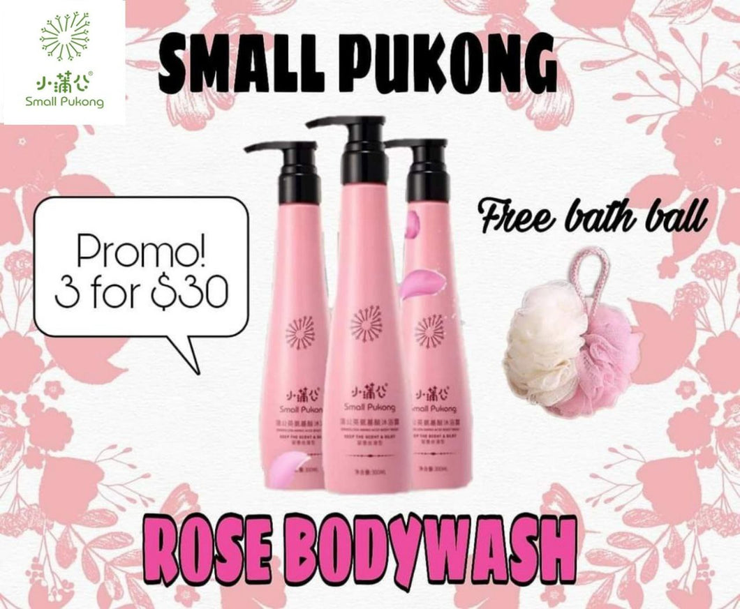 Rose Bodywash bundle [3x 300ML]
